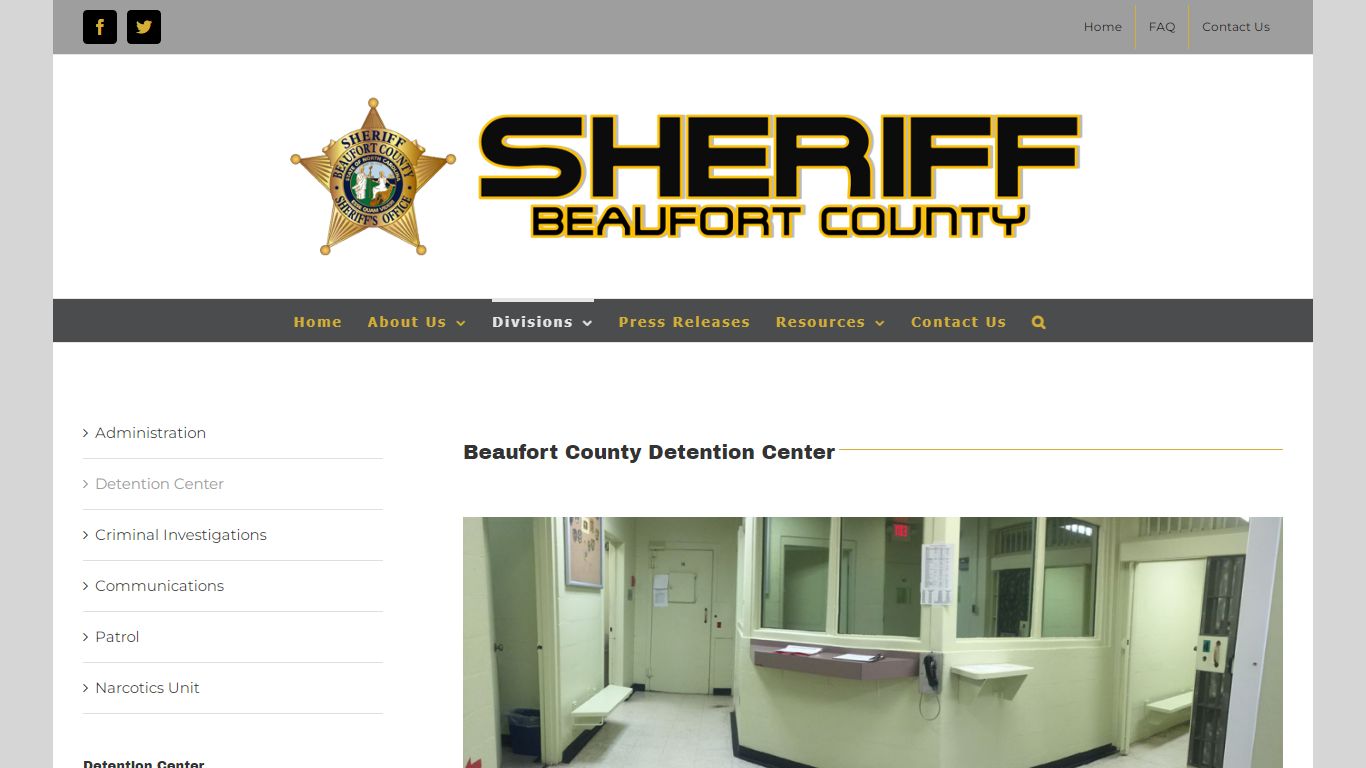 Beaufort County Detention Center - Sheriff Ernie Coleman